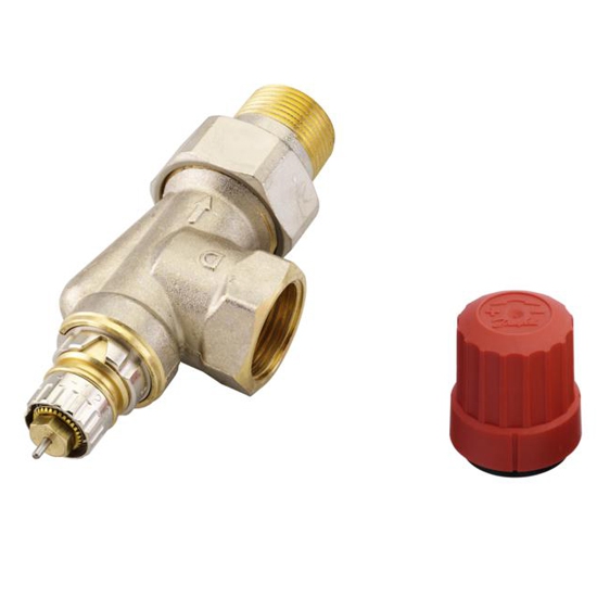 Термоклапан с настройкой - RA-N-20 - осевой