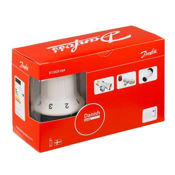 Комплект терморегуляторов - RA-FN, RAS-C, RLV-S - прямой