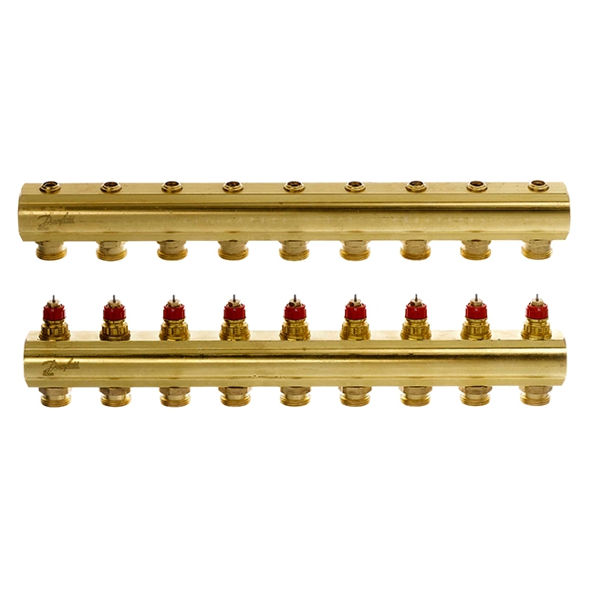 Распределительный коллектор с настройкой - Manifold 9+9