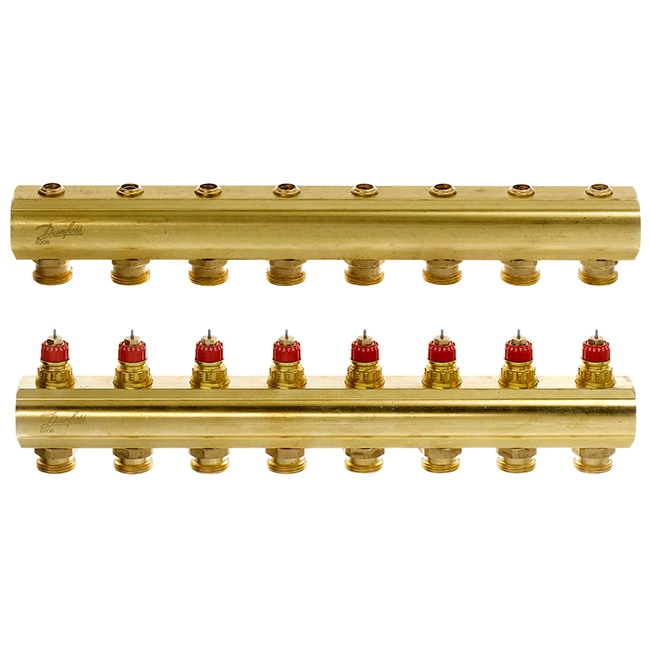 Распределительный коллектор с настройкой - Manifold 8+8