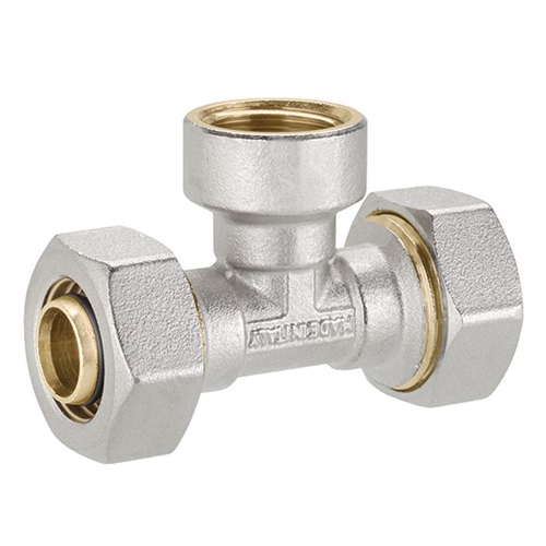 Фитинг Т-образный 20х3/4х20 с внутренней резбой - F.I.V."