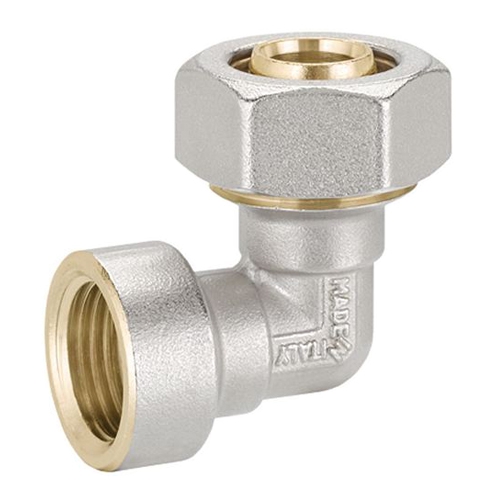 Фитинг угловой 16х1/2 с внутренней резьбой - F.I.V."