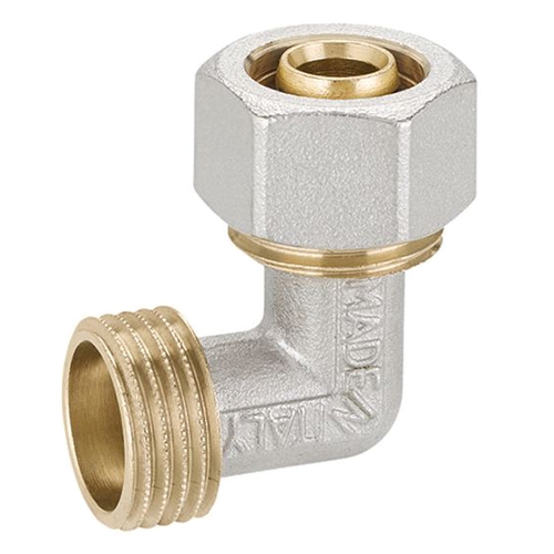 Фитинг угловой 20х1/2 с наружной резьбой - F.I.V."