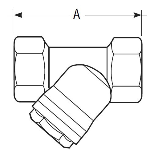 Сетчатый фильтр 1" 1/4 - F.I.V.