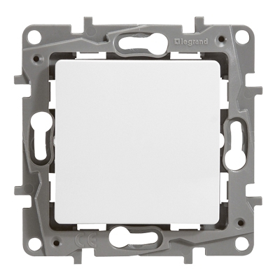 Выключатель одноклавишный - Niloe - белый