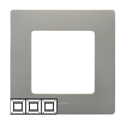 Рамка 3 поста - Niloe/Etika - светлая галька