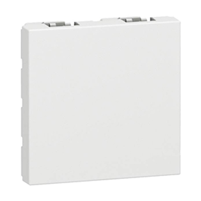 Заглушка - 2 модуля - Mosaic - белый