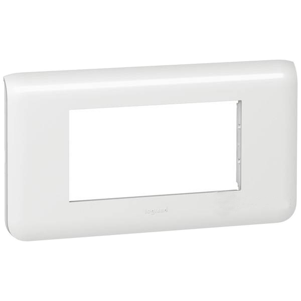 Рамка 4 модуля - Mosaic - белый