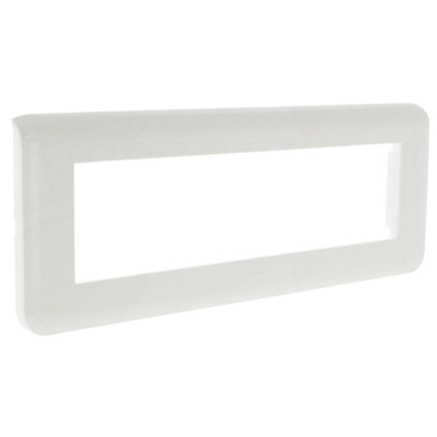 Рамка 8 модулей - Mosaic - белый