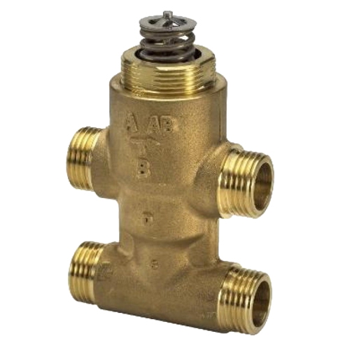 Клапан трехходовой - VZ4 - DN15, Kv-1.6м³/ч