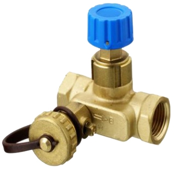 Ручной запорный клапан - USV-M 15, kvs - 1.6 м³/ч