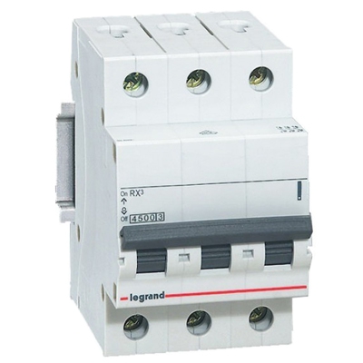 Автоматический выключатель - RX³ 4,5 kА, 3P, C32A