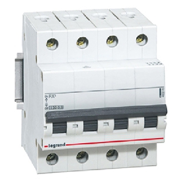 Автоматический выключатель - RX³ 4,5 kА, 4P, C40A