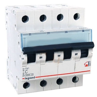 Автоматический выключатель - TX3 6000 4P, C32A