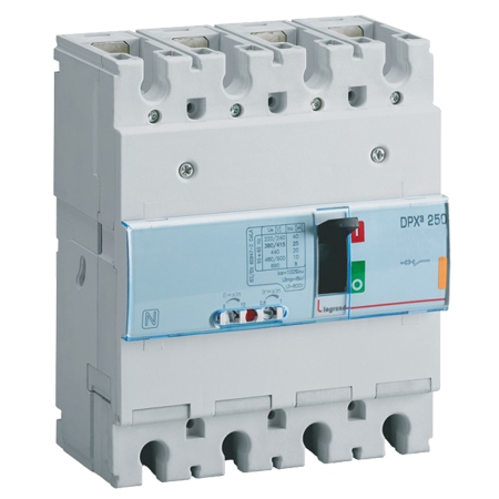 Автоматический выключатель - DPX³-250 4P, 250A, 36kA