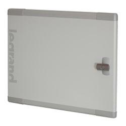 Дверь металлическая плоская для XL³ 160/400 - для шкафа высотой 600/695 мм