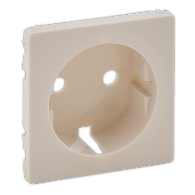 Лицевая панель для розеток 2К+З - Valena Life - слоновая кость