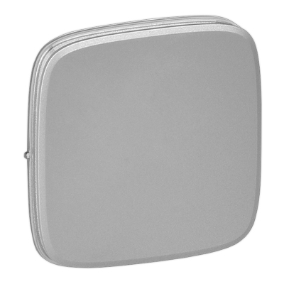 Лицевая панель для выключателя/переключателей и кнопок - Valena Allure - алюминий