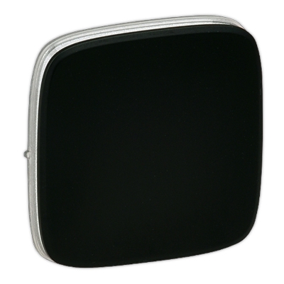 Лицевая панель для выключателя/переключателей и кнопок - Valena Allure - черный