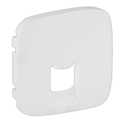 Лицевая панель для розеток RJ45 и RJ11 - Valena Allure - белый