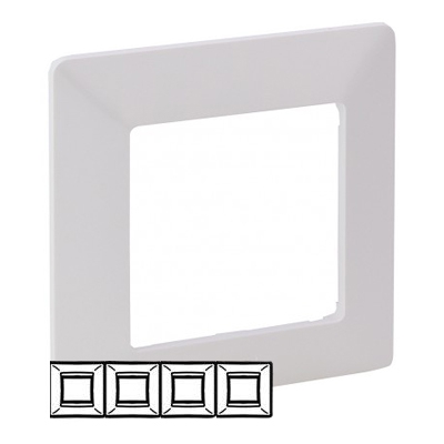 Рамка 4 поста - Valena Life - белый