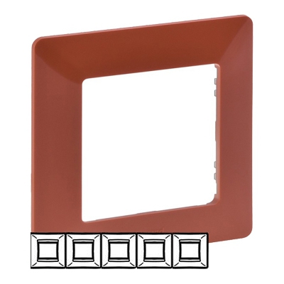 Рамка 5 постов - Valena Life - терракота
