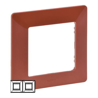 Рамка 2 поста - Valena Life - терракота