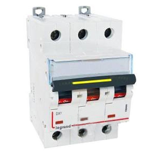 Автоматический выключатель - DX³ 6000 3P, D20A