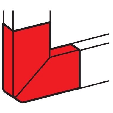 Плоский угол - для мини-каналов DLP-S 24x14