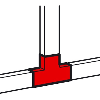 Т-образный отвод - для мини-каналов DLP-S 15x10