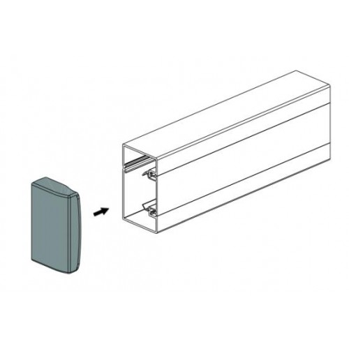 Торцевая заглушка - для мини-каналов DLP-S 20x12