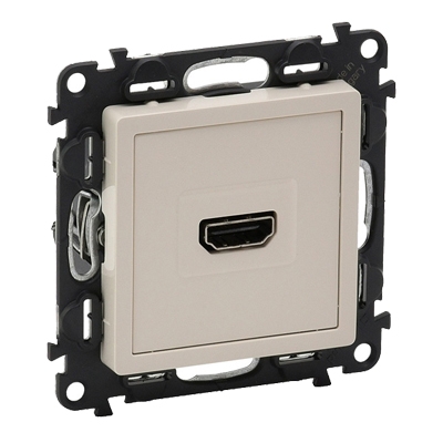 Розетка HDMI - Valena Life - слоновая кость