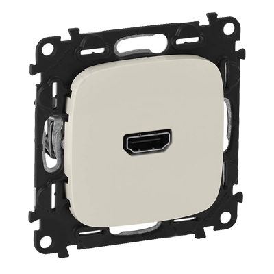 Розетка HDMI - Valena Allure - слоновая кость