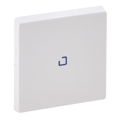 Лицевая панель для промежуточного переключателя с подсветкой - Valena Life - белый