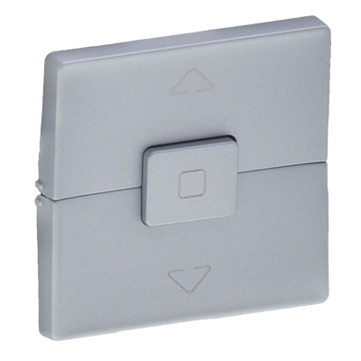 Лицевая панель для выключателя жалюзи и рольставней - Valena Life - алюминий