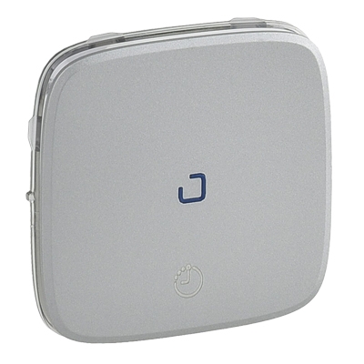 Лицевая панель для выключателя с выдержкой времени - Valena Allure - алюминий