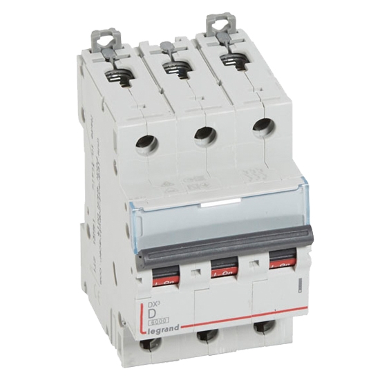 Автоматический выключатель - DX³ 6000 3P, D32A