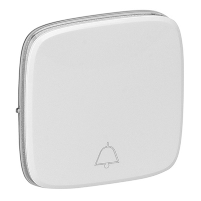Лицевая панель с символом ''звонок" - Valena Allure - белый