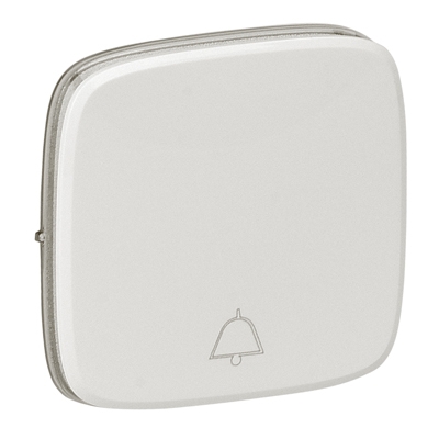 Лицевая панель с символом ''звонок" - Valena Allure - жемчуг