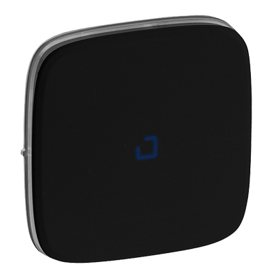 Лицевая панель с подсветкой/индикацией - Valena Allure - черный