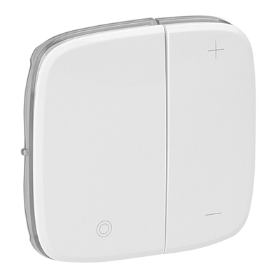 Лицевая панель для кнопочного светорегулятора - Valena Allure - белый