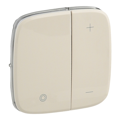 Лицевая панель для кнопочного светорегулятора - Valena Allure - слоновая кость