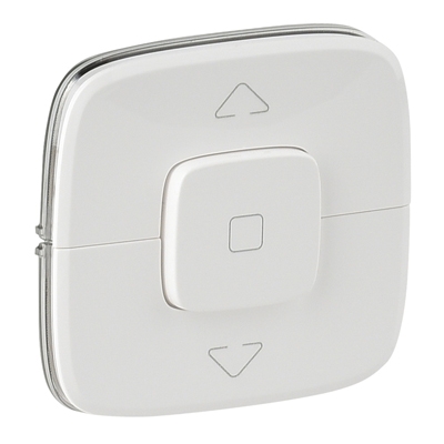 Лицевая панель для выключателя жалюзи и рольставней - Valena Allure - белый