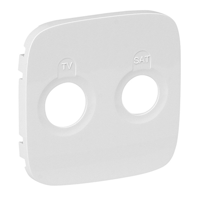 Лицевая панель для розеток TV-SAT (R) - Valena Allure - белый
