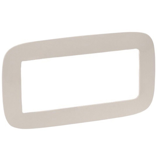 Рамка 5 модулей без перегородки - Valena Allure - слоновая кость