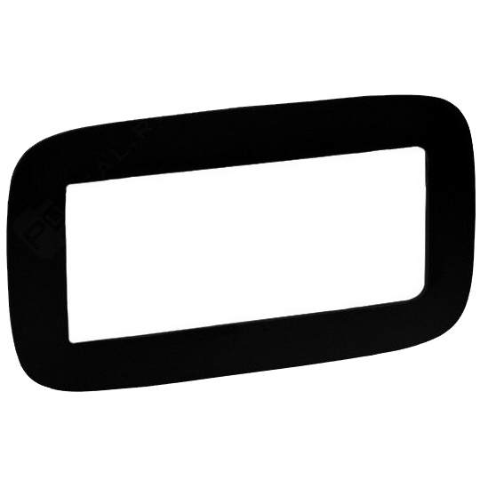 Рамка 5 модулей без перегородки - Valena Allure - черный