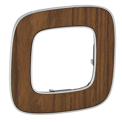 Рамка 1 пост - Valena Allure - орех
