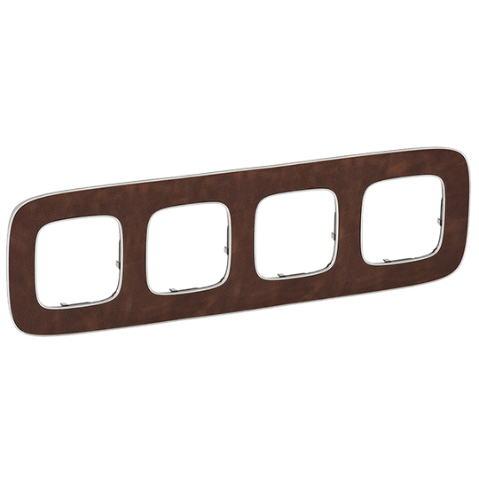 Рамка 4 поста - Valena Allure - кожа