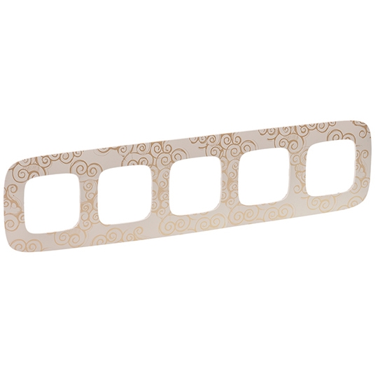 Рамка 5 постов - Valena Allure - нарцисс золото