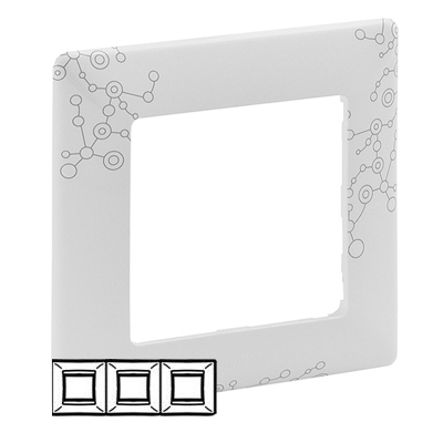 Рамка 3 поста - Valena Life - эл грей